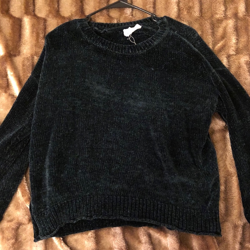Green Knit Sweater